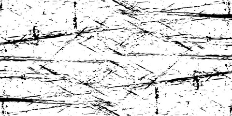 Rough black and white texture vector. Distressed overlay texture. Vector Illustration, abstract halftone backdrop in white and black tones in pop art style, geometric monochrome background. For poster