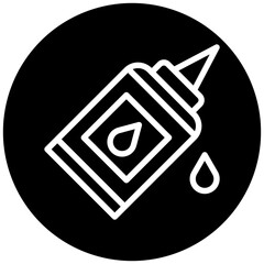 Liquid Glue Icon Style
