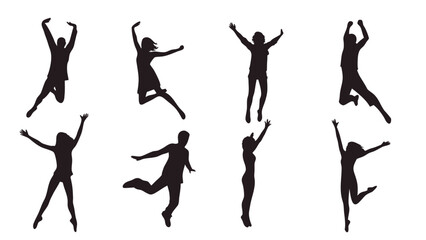 black-silhouettes-of-eight-dancers