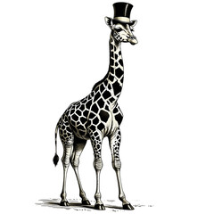 Obraz premium giraffe vector illustration