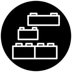 Bricks Toys Icon Style