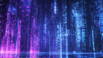 abstract blue background