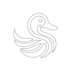 vector illustration of an eagle