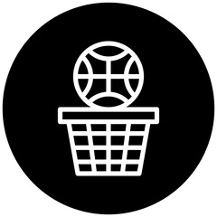 Basketball Icon Style
