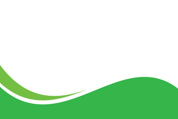 abstract green background with waves