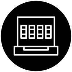 Online Library Icon Style