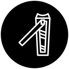 Nail Clipper Icon Style