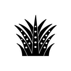creative details Desert Grass Icon vector illustration