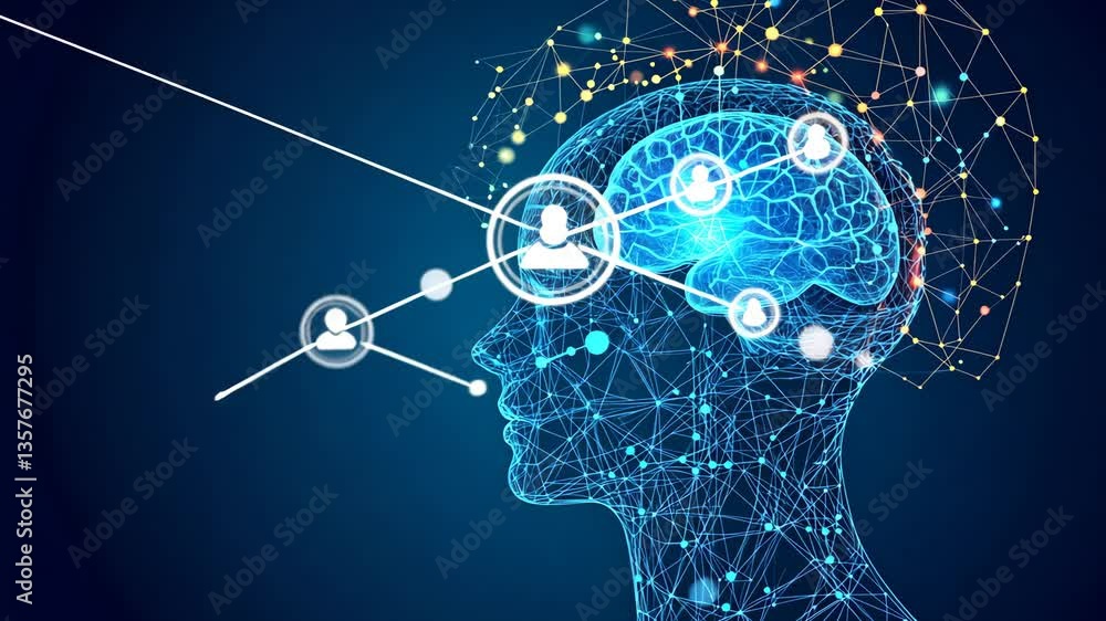 Poster understanding their connection generative ai