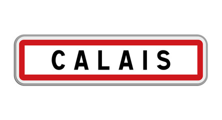 Panneau de Calais, Pas-de-Calais, Hauts-de-France