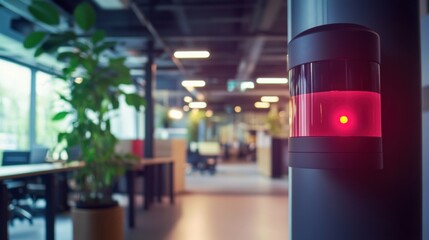 High-Tech Device for Pest Detection in Office Space