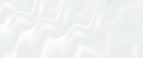 Obraz premium Abstract white background featuring a smooth, wavy texture evoking simplicity and minimalism. Perfect for design backdrops or conceptual representations.