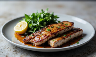 Marinated Shark Steaks