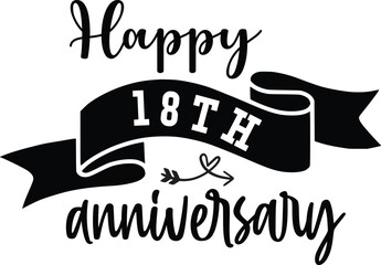 Happy Anniversary Svg, Toppers With Numbers Svg, Anniversary Svg, Cake Topper Svg, Wedding Anniversary Svg, 1st Anniversary Svg, Anniversary Svg Bundle, Love Svg, Romantic Svg, Wedding Svg, Engagement