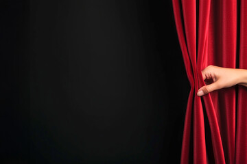 시작, 오픈, 오프닝, 커텐, 초대