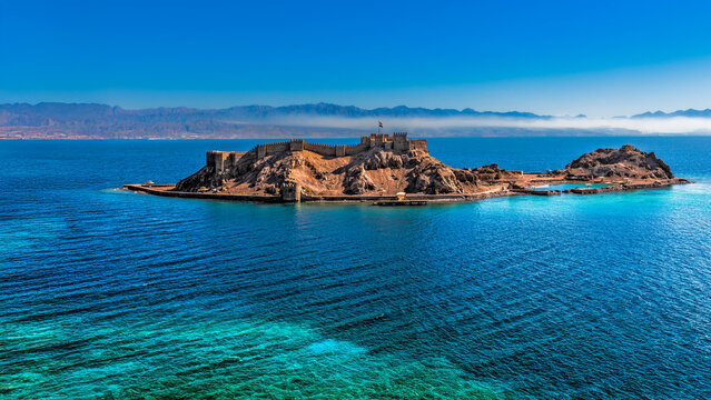 Fortress of Sallahdeen near Taba Egypt 