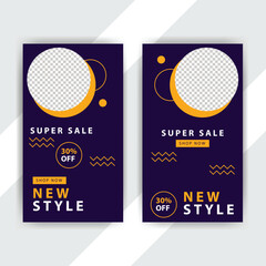 Super Sale, New Style Promotion