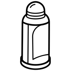 Deodorant Line Art Drawing