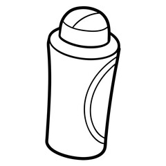 Deodorant Line Art Drawing