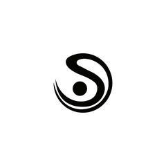 Spin vector logo template design