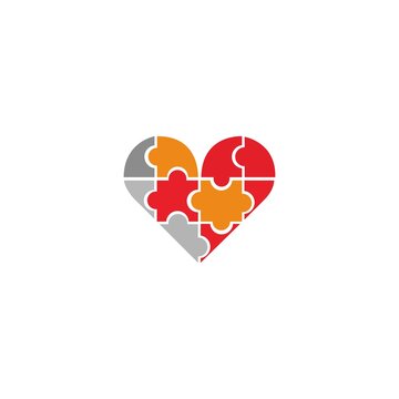 recommend clip art: Love Puzzle clip art and vector design