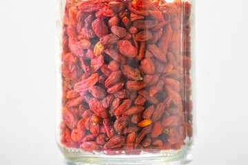 The goji berry, also known as wolfberry pinyin, is the sweet fruit of Lycium barbarum or Lycium...