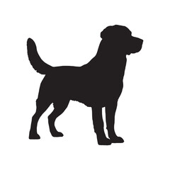Dog Silhouette Vector - High-Quality Digital Pet Design - Dog Vector - Dog Icon - Dog Illustration

