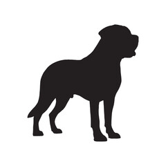 Dog Silhouette Vector - High-Quality Digital Graphic - Dog Vector - Dog Icon - Dog Illustration


