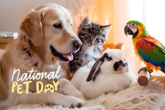 Adorable Pets Celebrate National Pet Day