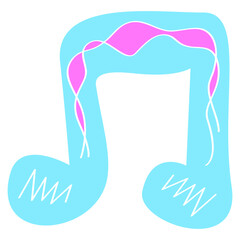  music vector illustration design