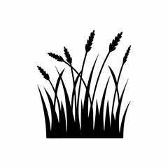 creative details Riverbank Grass Icon vector illustration