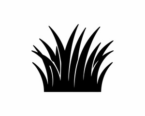 creative details Riverbank Grass Icon vector illustration