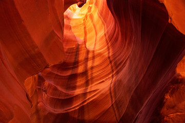 Upper Antelope Canyon near Page Arizona