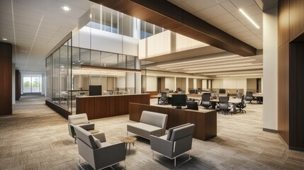 A regional IRS office with a mix of traditional and modern architectural styles