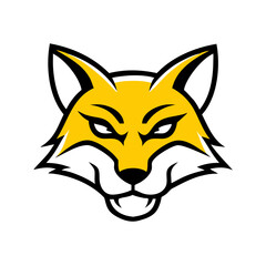 Fototapeta premium fox logo