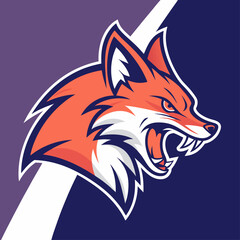 Obraz premium fox logo