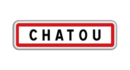 Panneau de Chatou, Yvelines, Île-de-France