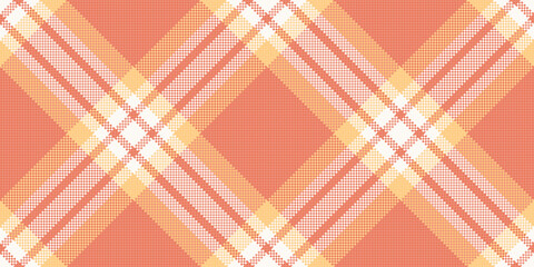 Warm, summery coral and peach plaid pattern.  Perfect for textile designs, website backgrounds, or scrapbooking projects.