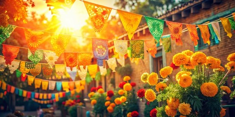 Vintage 5 de Mayo Fiesta: Colorful Celebration Wallpaper