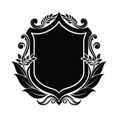 shield with wings