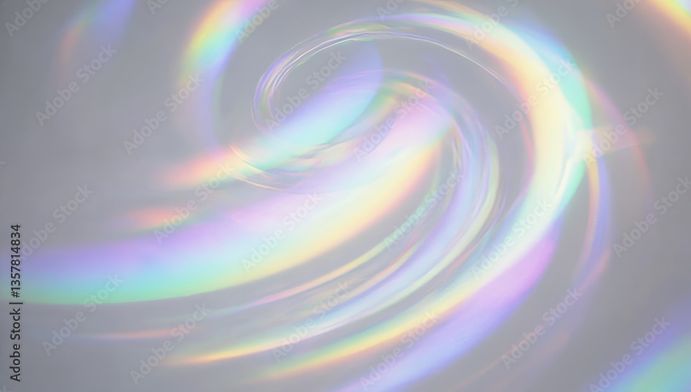 Poster colorful swirling abstract background featuring soft gradients and light reflections in a dynamic pa