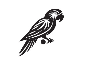 Parrot silhouette Vector