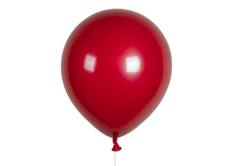 A vibrant red balloon against a minimalist gray background.  This simple yet striking image evokes feelings of celebration, childhood nostalgia, or even a subtle sense of mystery.