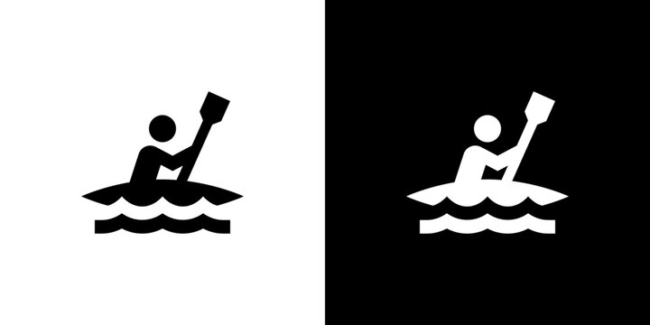 Person Kayaking

