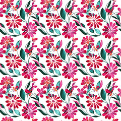 Vintage Watercolor Blooms - Romantic Design