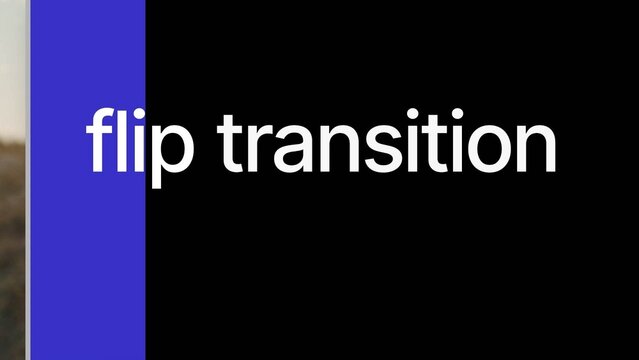 Solid Shape Transitions with Text