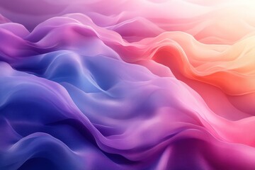 Obraz premium Abstract gradient background with pastel purple, pink, and white, blue, purple, and pink, featuring a smooth blend, ideal for modern and elegant designs.