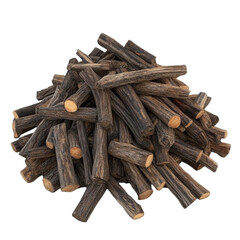 A Pile of Dark Brown Aromatic Wood Sticks Natural Scents