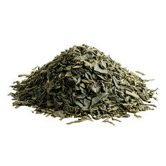 Dried Green Tea Leaves Aromatic and Relaxing Brew