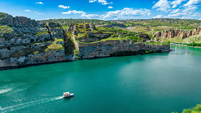 Rumkale Boat Tour Halfeti Sanliurfa Turkey